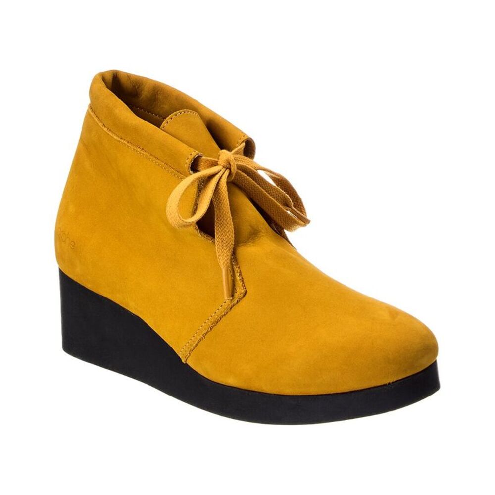 Arche Hablo Leather Bootie, Yellow